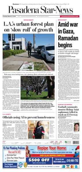 Cover of Pasadena Star-News