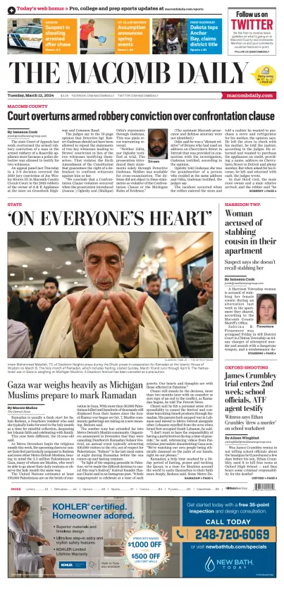 Cover of The Macomb Daily