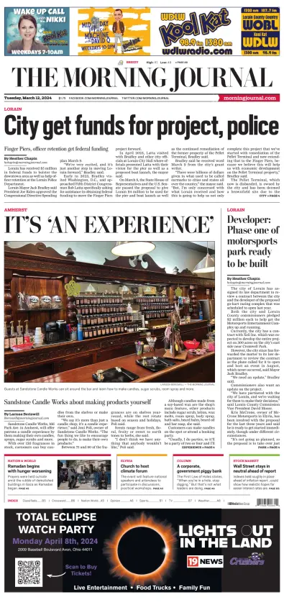 Cover of The Morning Journal (Lorain, OH)