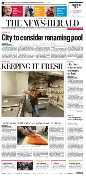 Cover of The News Herald (Willoughby, OH)