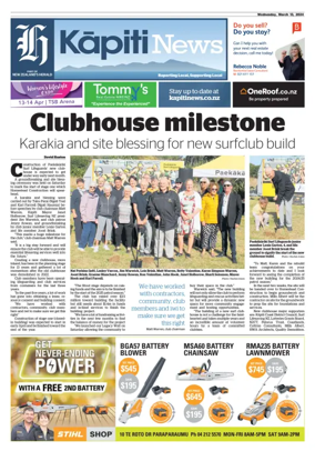 Cover of Kapiti News