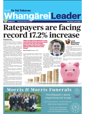 Cover of Whangarei Leader
