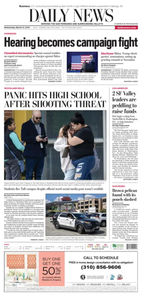 Cover of Daily News (Los Angeles)