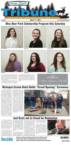 Cover of Deer Park Tribune