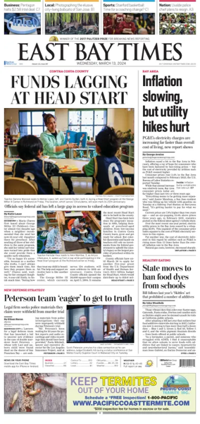 Cover of East Bay Times