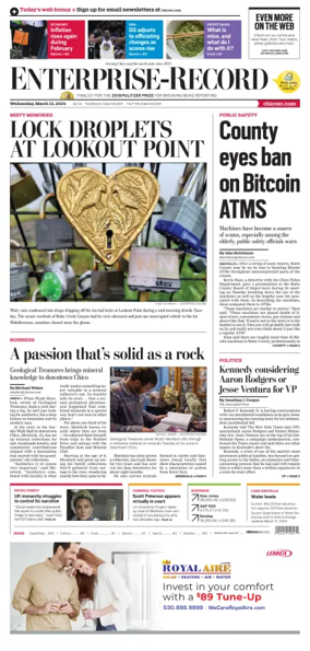 Cover of Enterprise-Record (Chico)