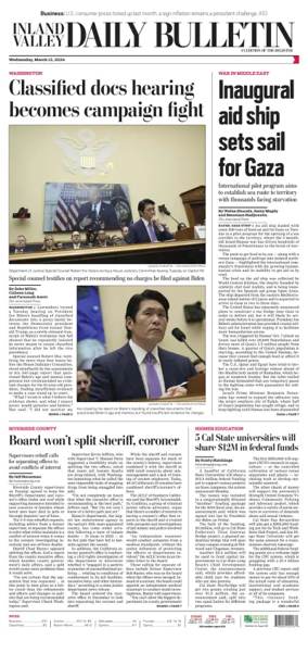 Cover of Inland Valley Daily Bulletin