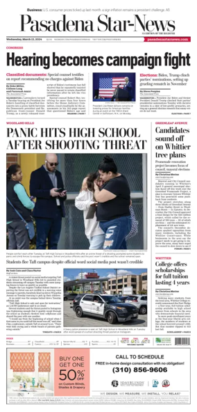 Cover of Pasadena Star-News