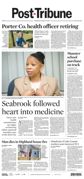 Cover of Post-Tribune
