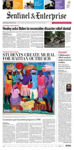 Cover of Sentinel & Enterprise