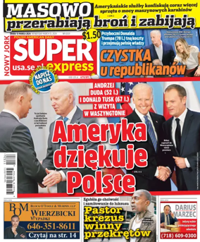 Cover of Super Express Nowy Jork