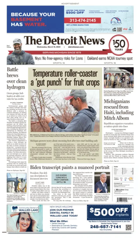 Cover of The Detroit News