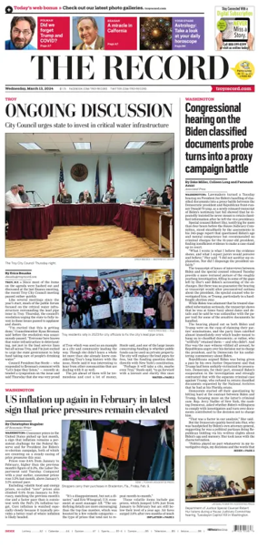 Cover of The Record (Troy, NY)