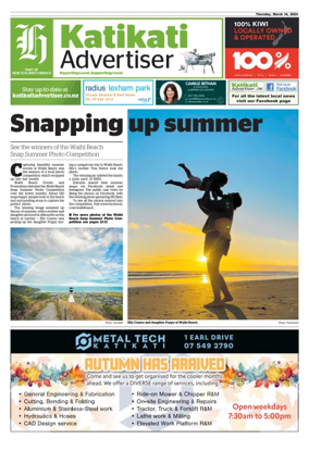 Cover of Katikati Advertiser
