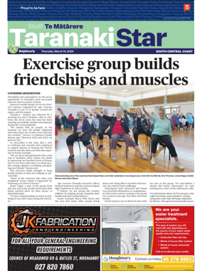 Cover of South Taranaki Star