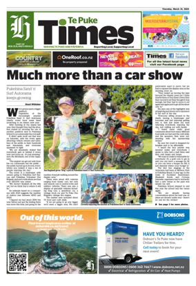 Cover of Te Puke Times