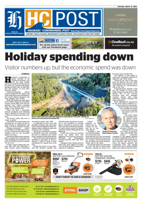 Cover of Waihi Leader