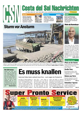 Cover of Costa del Sol Nachrichten