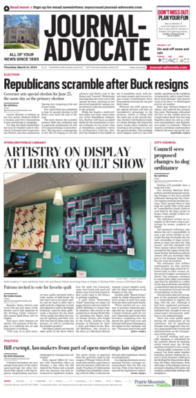 Cover of Journal-Advocate (Sterling)