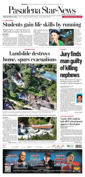 Cover of Pasadena Star-News