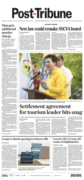 Cover of Post-Tribune