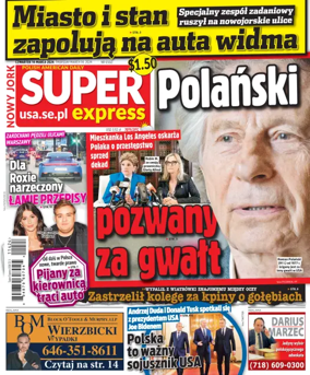 Cover of Super Express Nowy Jork