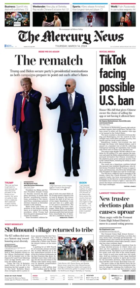 Cover of The Mercury News