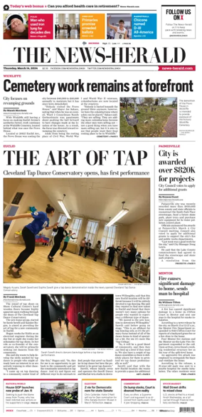 Cover of The News Herald (Willoughby, OH)