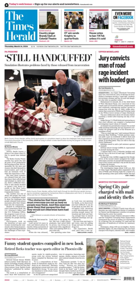 Cover of The Times Herald (Norristown, PA)