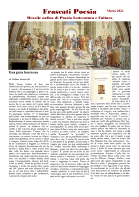 Cover of Frascati Poesia