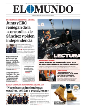 Cover of El Mundo Primera Edición Int