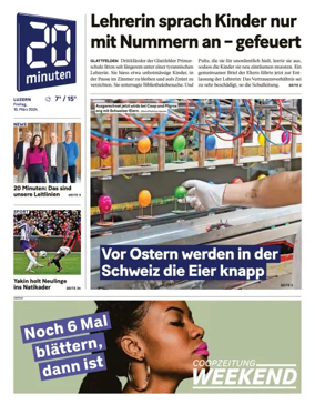Cover of 20 Minuten - Luzern