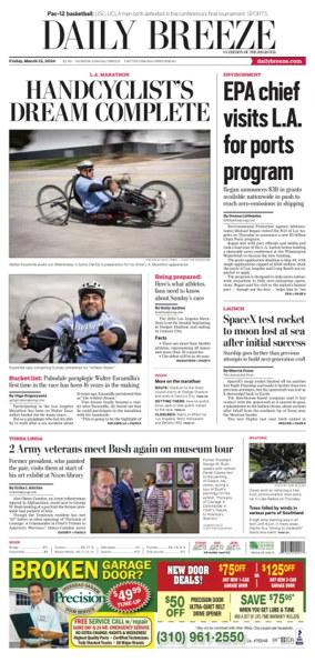 Cover of Daily Breeze (Torrance)