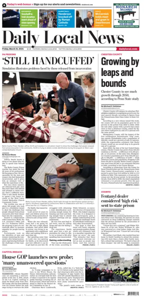 Cover of Daily Local News (West Chester, PA)