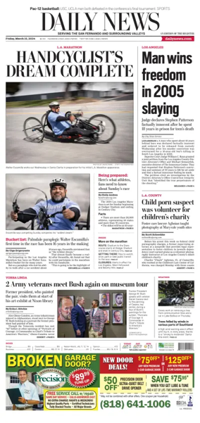 Cover of Daily News (Los Angeles)