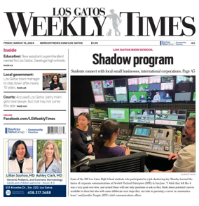 Cover of Los Gatos Weekly Times