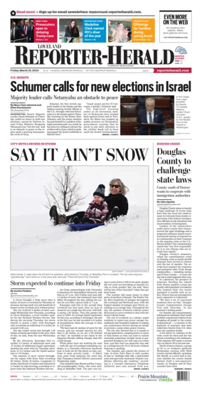 Cover of Loveland Reporter-Herald