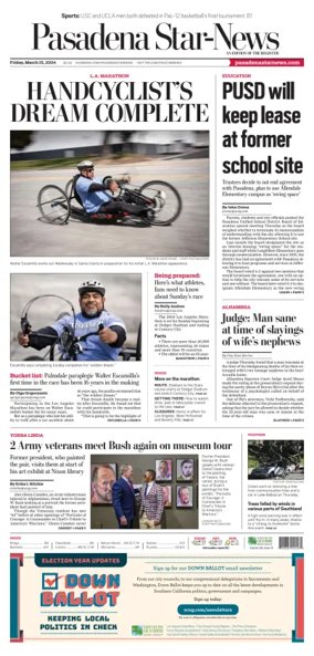 Cover of Pasadena Star-News