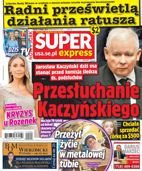Cover of Super Express Nowy Jork