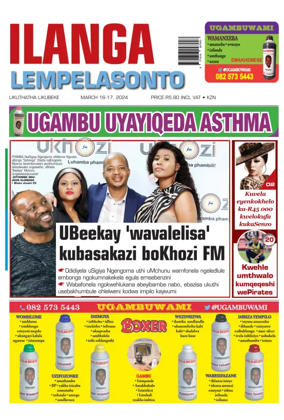 Cover of Ilanga langeSonto