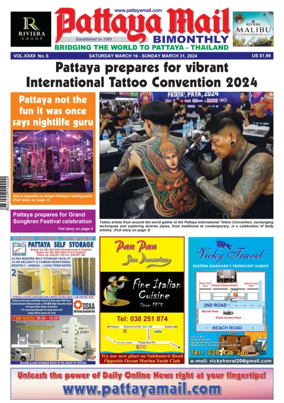 Cover of Pattaya Mail