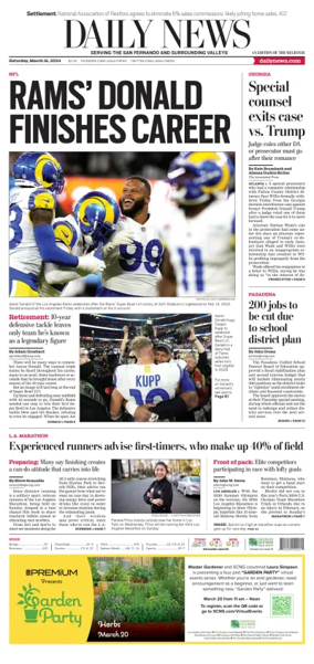 Cover of Daily News (Los Angeles)