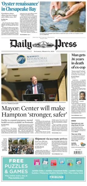 Cover of Daily Press