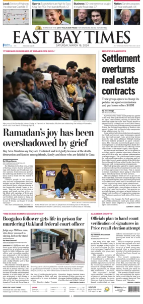 Cover of East Bay Times
