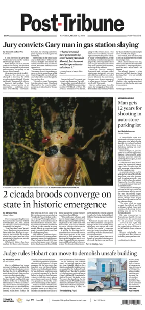 Cover of Post-Tribune
