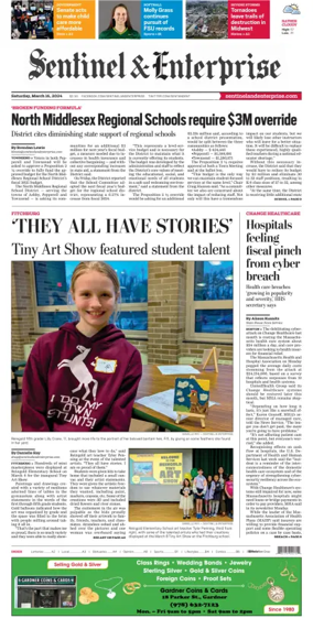 Cover of Sentinel & Enterprise