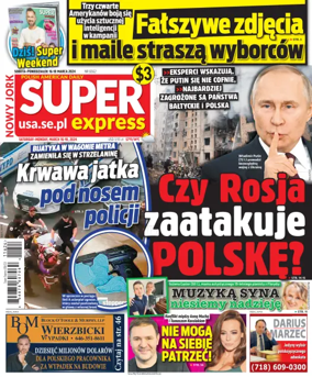 Cover of Super Express Nowy Jork