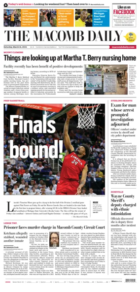 Cover of The Macomb Daily