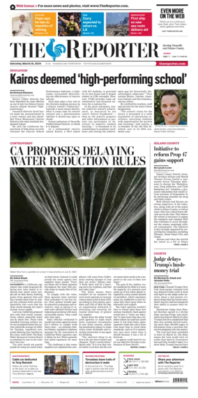 Cover of The Reporter (Vacaville)