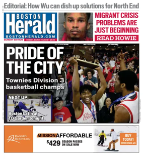 Cover of Boston Herald